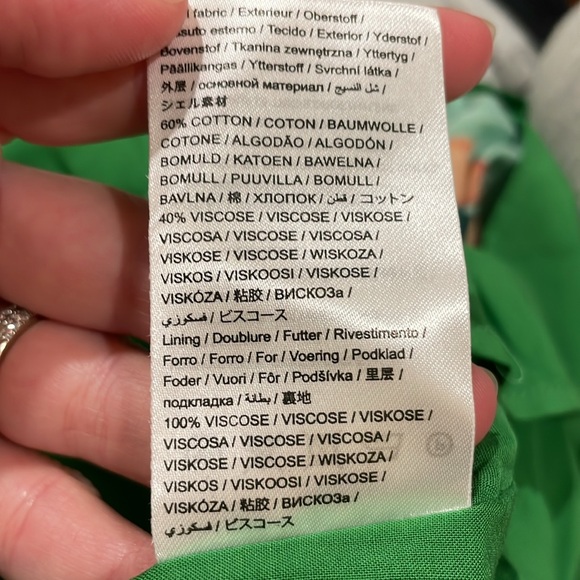 Farm Rio Puff Sleeve Midi Dress - Picture 9 of 9